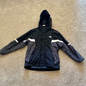 The north face hooded jacket